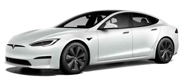 67efdbc27e97b_TESLA1 A white car is shown with its door open.